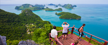 ชื่นชมธรรมชาติของทะเลใน ธรรมชาติซ่อนเร้นของเมืองไทย วิวแสนสวยของเกาะแม่เกาะ